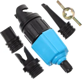 1 Set Paddle Board Pump Adapter Durable Air Pump Converter for Inflatable Kayaks Boats Easy to Use Sup Value Adaptor Multi Functional Valve Connector