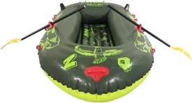 2 Person Inflatable Boat Thicken Raft Kayak Assault Rubber Boats,WearResisting Hovercraft Dinghies