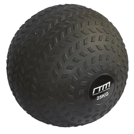 25kg Non-Bounce Tyre Slam Medicine Ball with Grip for Gym
