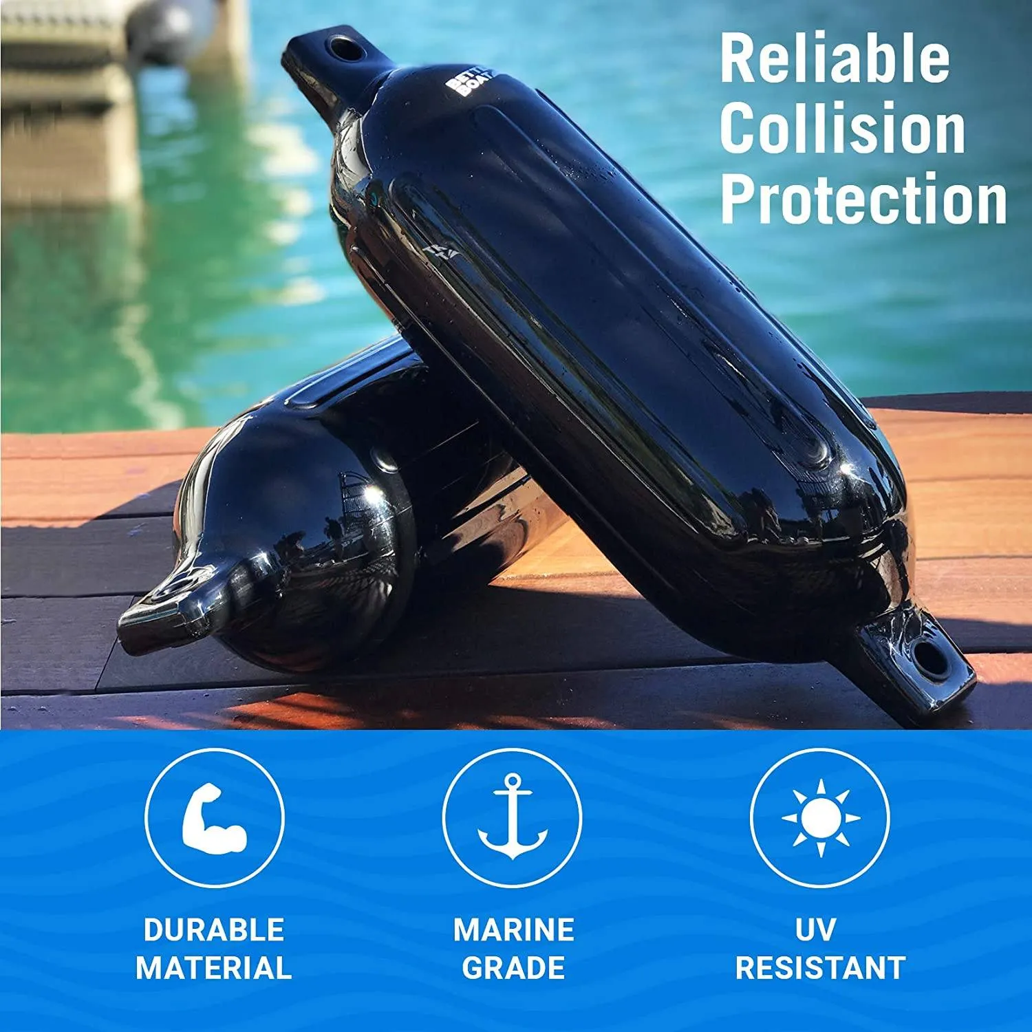 Better Boat 2 Pk Boat Fenders