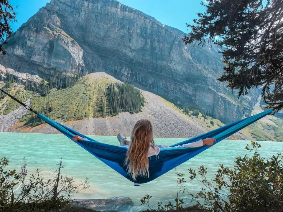 Blue/Light Blue Hammock