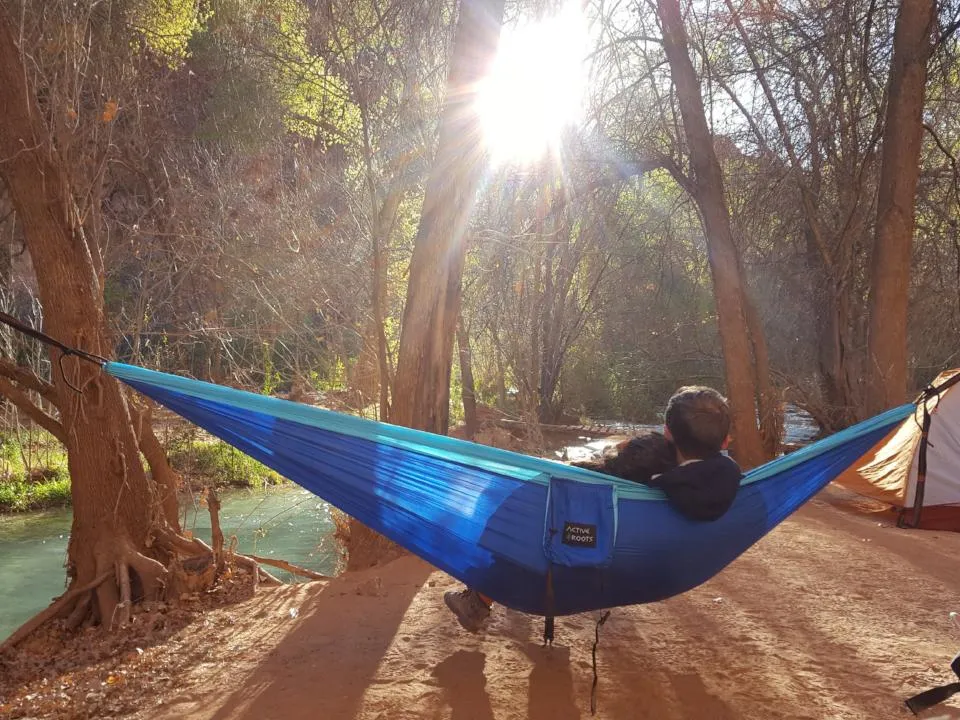 Blue/Light Blue Hammock