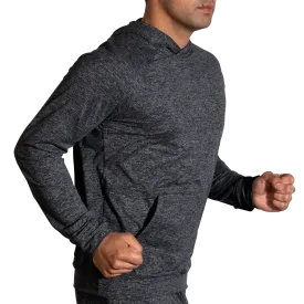 Brooks | Luxe Hoodie | Men's | Heather Black