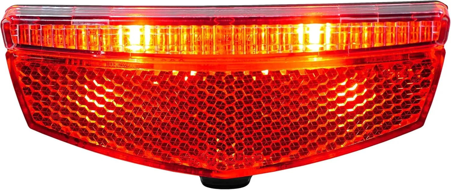 BV Bike Lights for Night Riding LED Bike Tail Light - Bicycle Light Battery-Powered/Rechargeable - Rear Bike Light Weather Resistant - Visible Up to 1500ft Bicycle Tail Light LED Bike Light