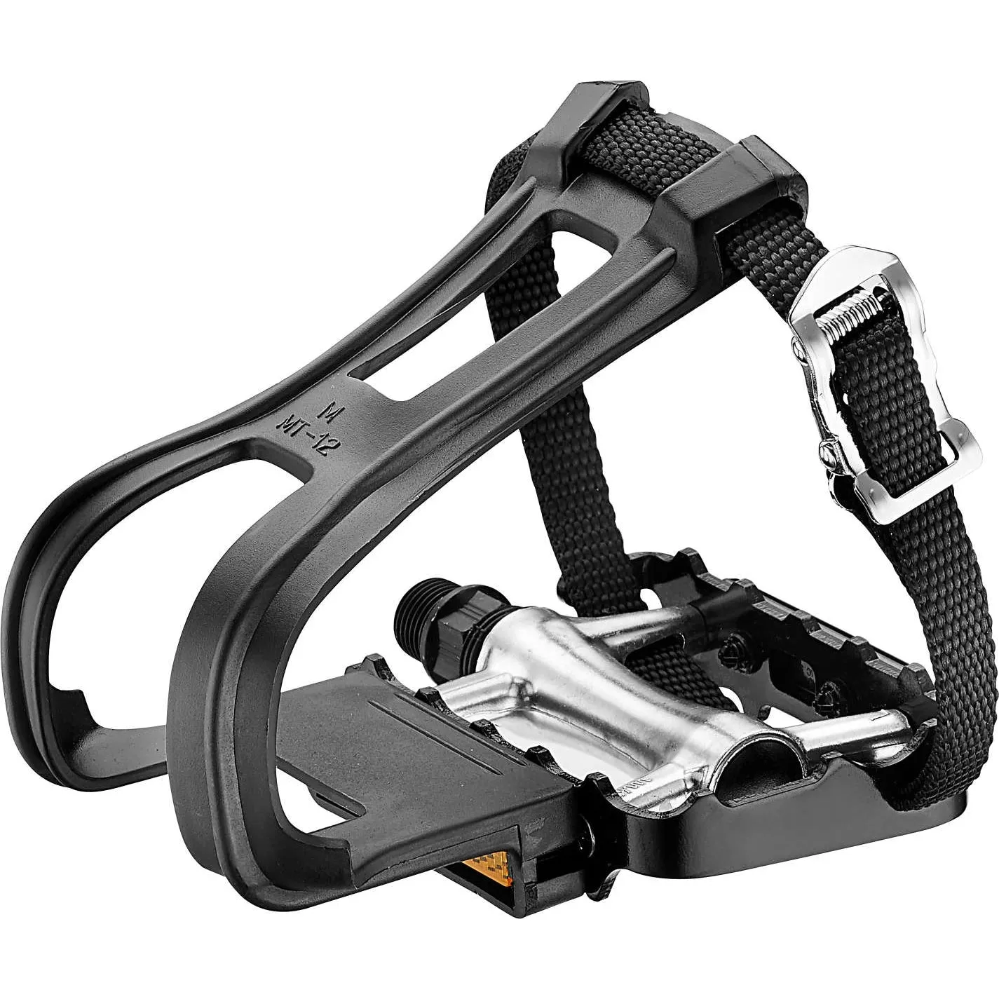 Domain Bike Pedal with Toe Clips