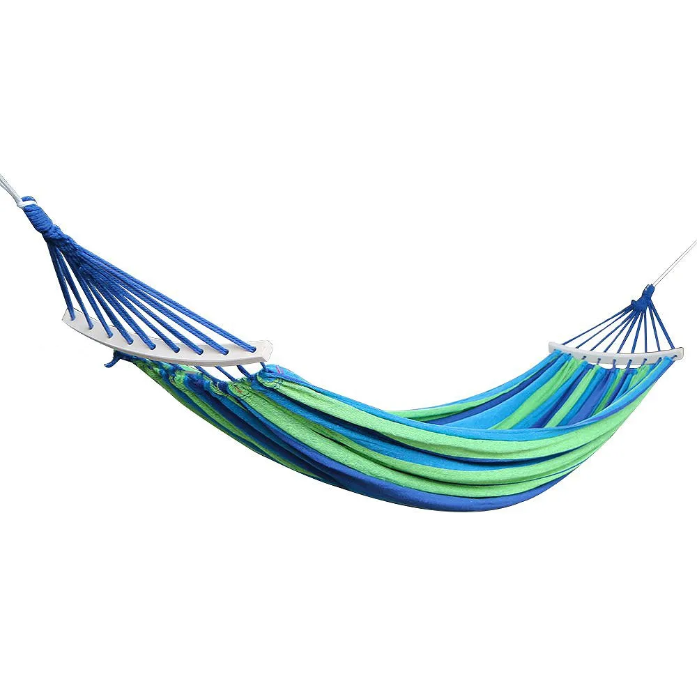 Double Hammock 450 Lbs Portable Travel Camping Hanging Hammock