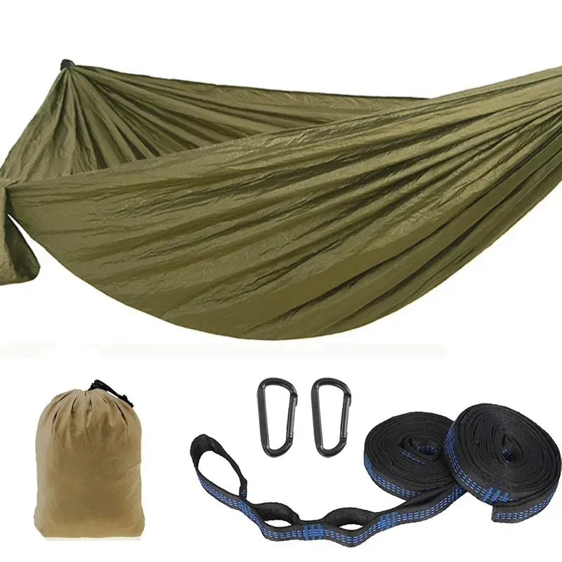 Double Person Portable Nylon Hammock