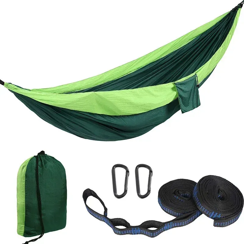 Double Person Portable Nylon Hammock