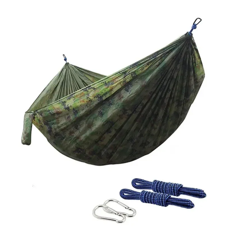 Double Person Portable Nylon Hammock