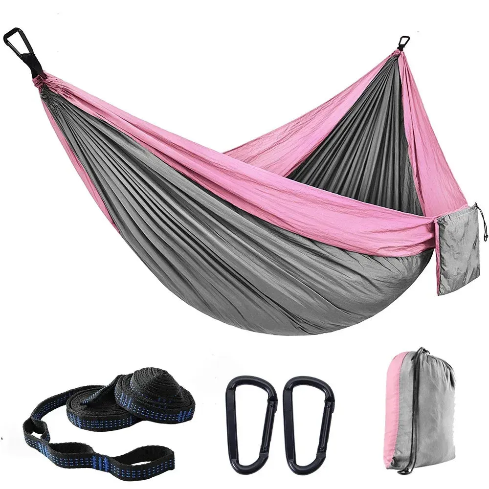 Double Person Portable Nylon Hammock