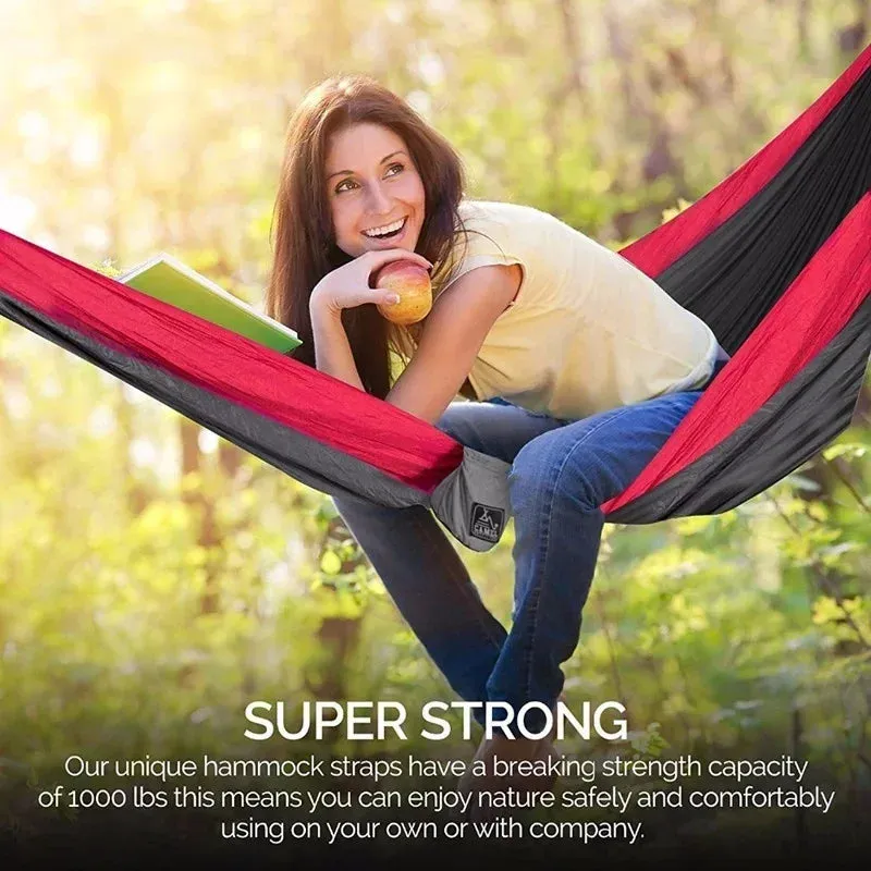 Double Person Portable Nylon Hammock