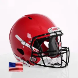 Green Gridiron - Riddell Speed Victor I - Youth w/Black S-2BD-HS4-1P   US Helmet Flag Decal