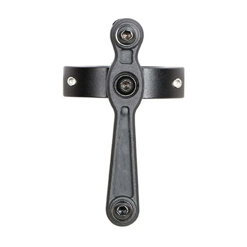 GUB Ultralight Bicycle Water Bottle Cage Adapter Adjustable Rotation Bike Water Rack Seatpost Handlebar Bottle Holder Mount Clip