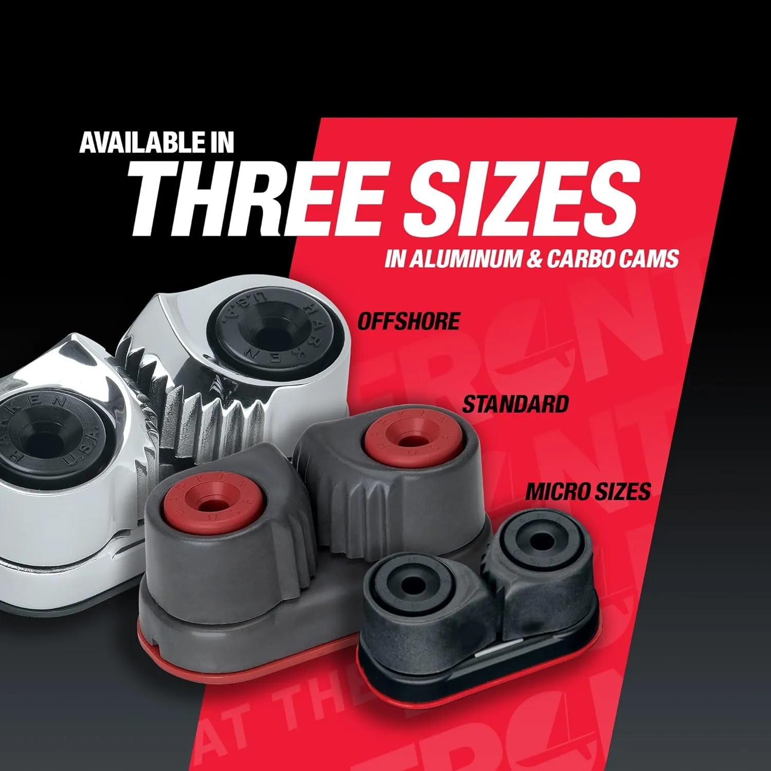 HARKEN Premium Sailing Micro Cam-Matic Ball Bearing Cam Cleats