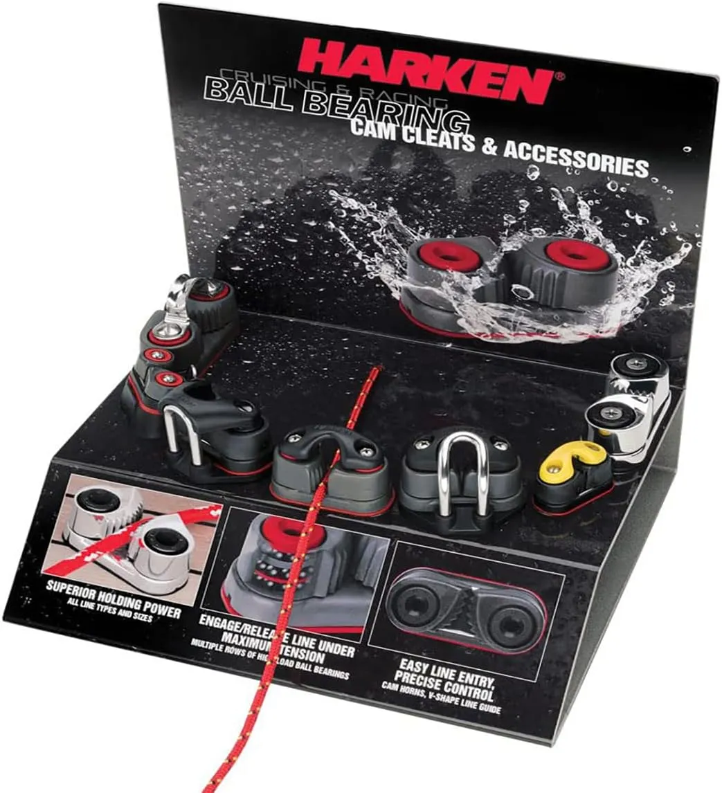 HARKEN Premium Sailing Micro Cam-Matic Ball Bearing Cam Cleats