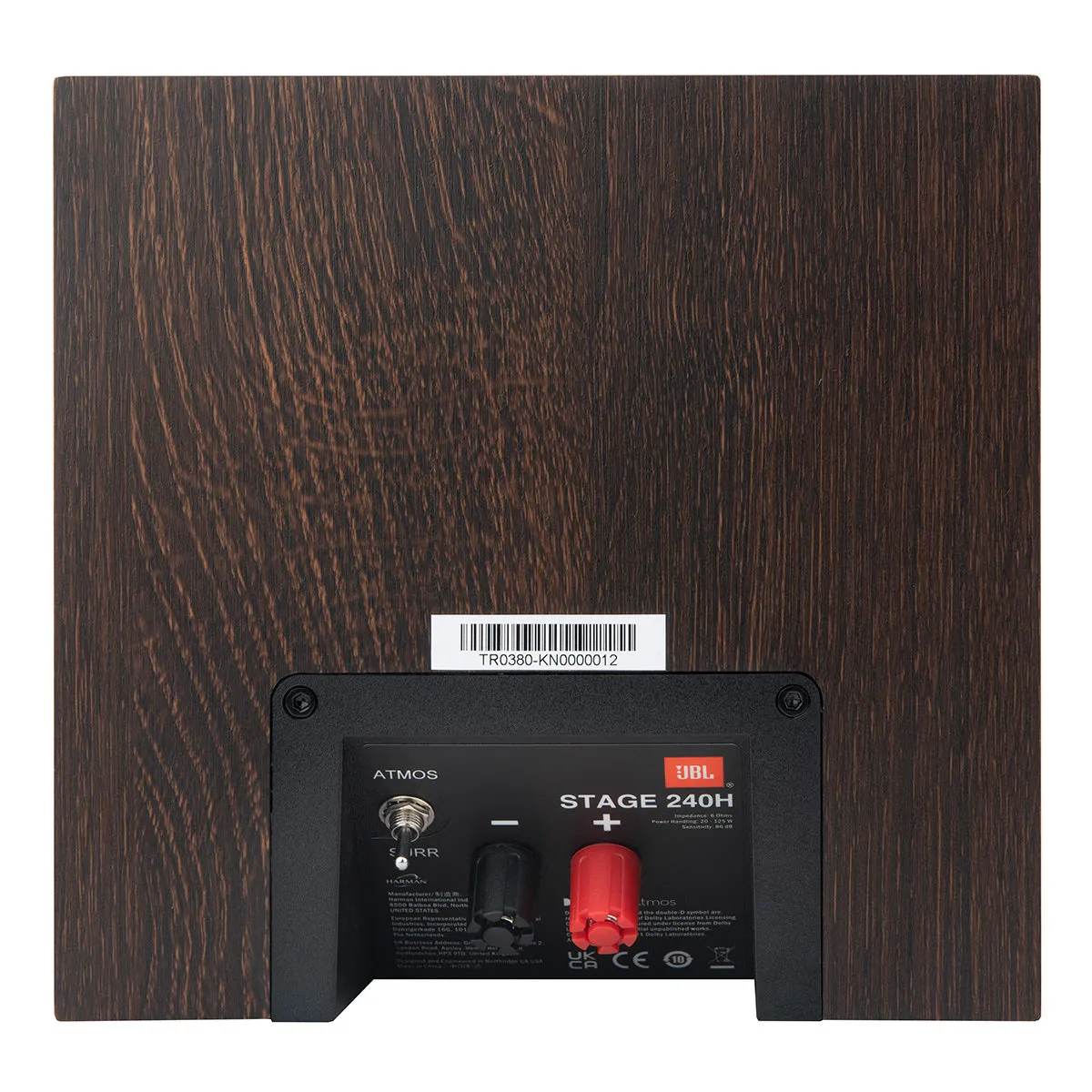 JBL Stage 240H 2-Way 4.5" Dolby Atmos Height Module - Pair (Black)