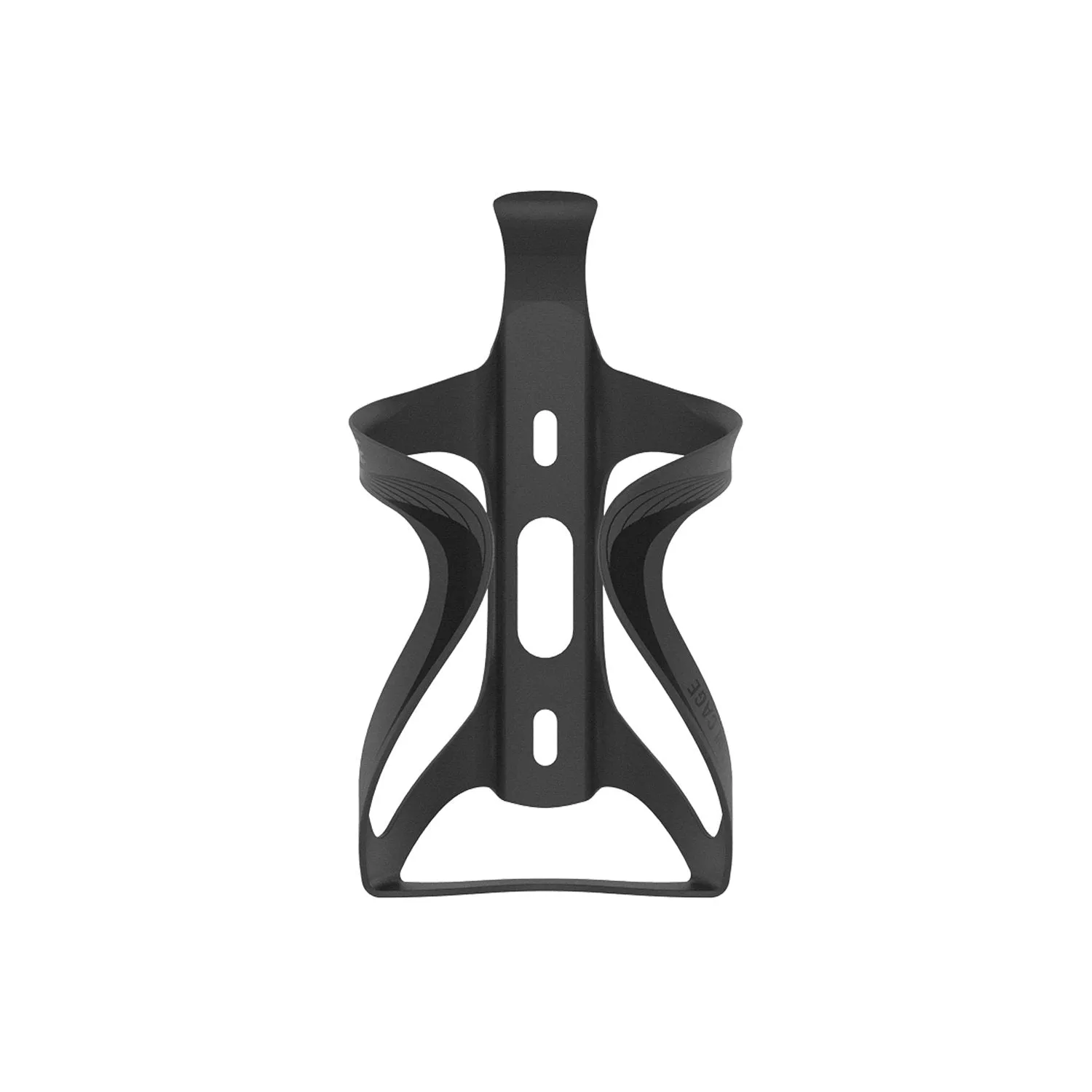 LEZYNE Carbon Team Bicycle Water Bottle Cage, Extra Secure Carbon Fiber Cage, Layup Design, Bicycle Bottle Holder, Black