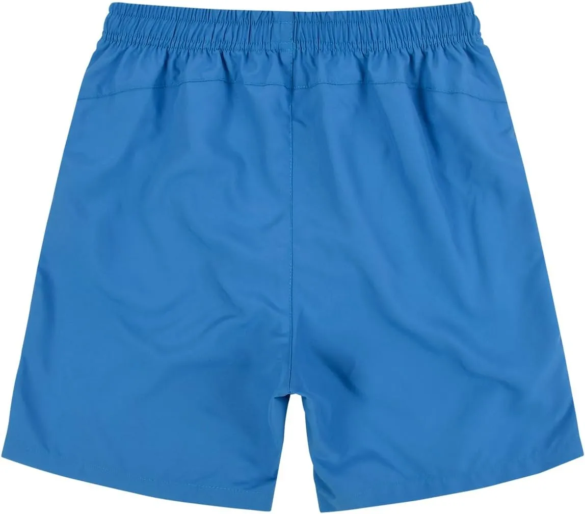 MADHERO Men Swim Trunks with Zipper Pockets Quick Dry Bathing Suits Mesh Lining
