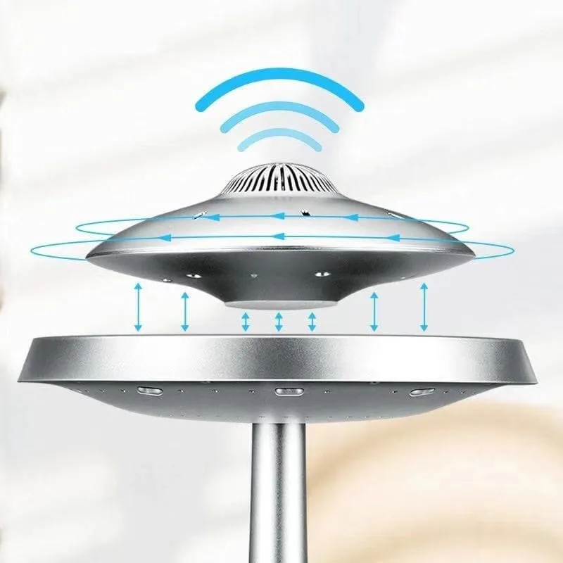 Magnetic Levitation UFO Light - Magnetic LED Lighting Bluetooth's Stereo Charging Floating Levitating Lamp