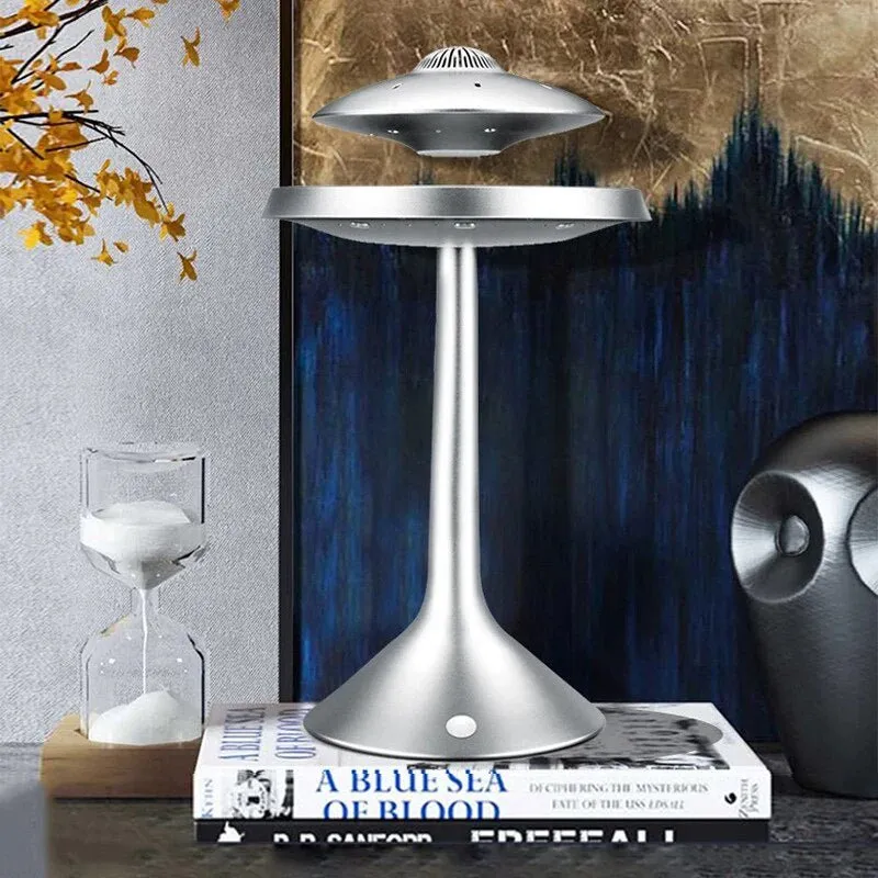 Magnetic Levitation UFO Light - Magnetic LED Lighting Bluetooth's Stereo Charging Floating Levitating Lamp