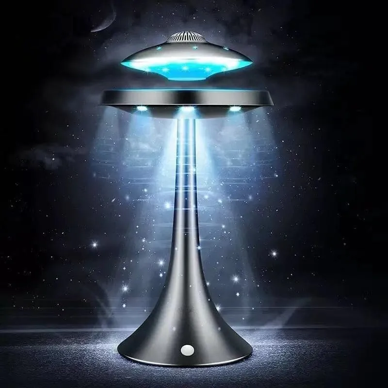 Magnetic Levitation UFO Light - Magnetic LED Lighting Bluetooth's Stereo Charging Floating Levitating Lamp
