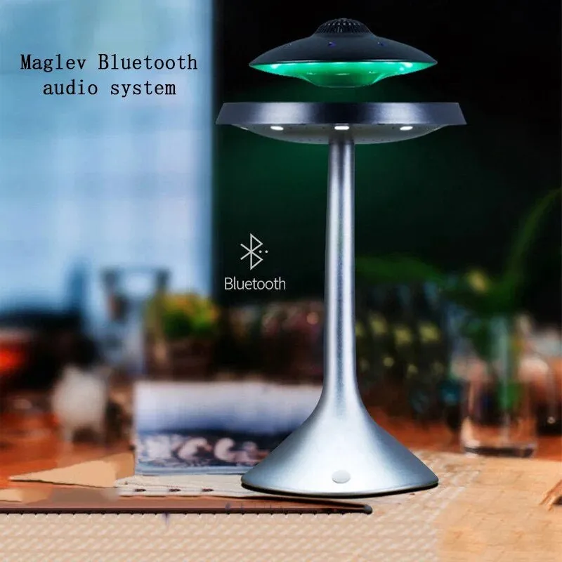 Magnetic Levitation UFO Light - Magnetic LED Lighting Bluetooth's Stereo Charging Floating Levitating Lamp