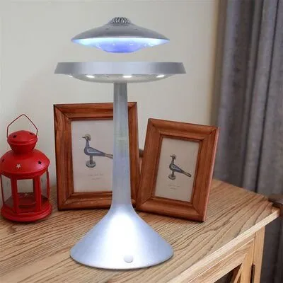 Magnetic Levitation UFO Light - Magnetic LED Lighting Bluetooth's Stereo Charging Floating Levitating Lamp