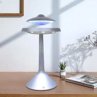 Magnetic Levitation UFO Light - Magnetic LED Lighting Bluetooth's Stereo Charging Floating Levitating Lamp