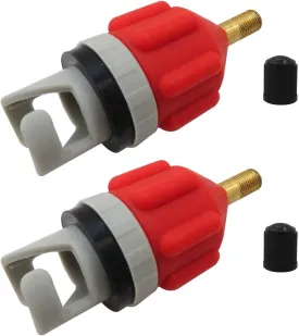 New Replacement 2 Pcs IInflatable Stand Up Paddleboard Pump Adapter for Most Inflatable Devices, for Pulp Board, Canoe, Rubber Boat, Assault Boat, Inflatable Pool, Floating Row, Inflatable Bed