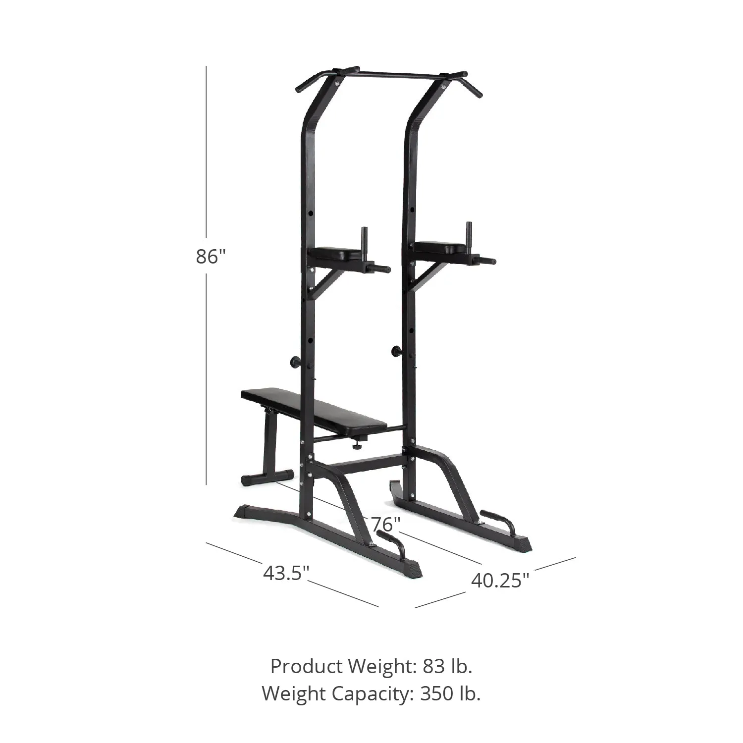 Power Tower With Bench