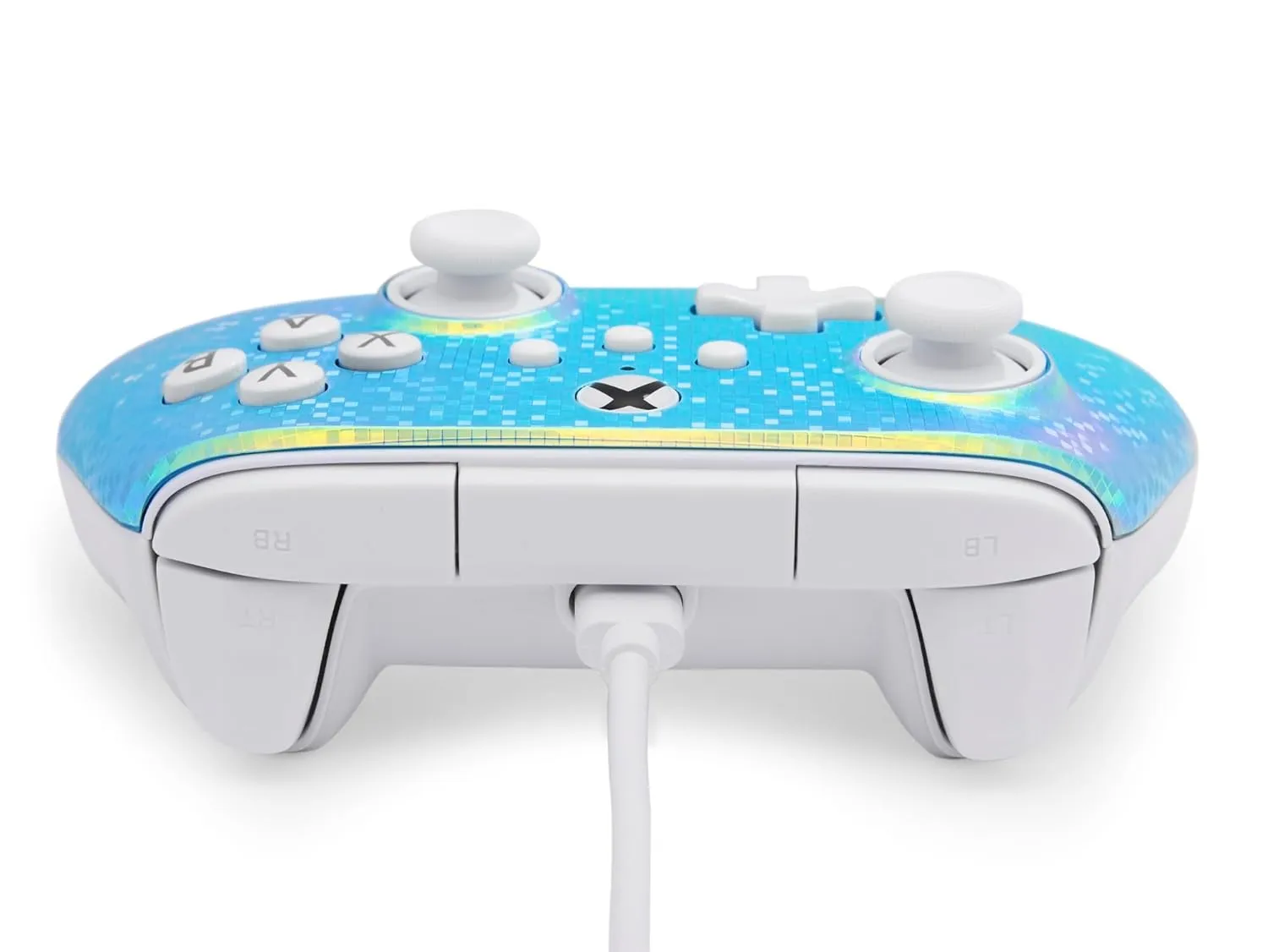 PowerA Advantage Wired Controller for Xbox Series X|S - Disco Ball, gamepad, wired video game controller, gaming controller, USB-C, Works with Xbox One, Officially Licensed