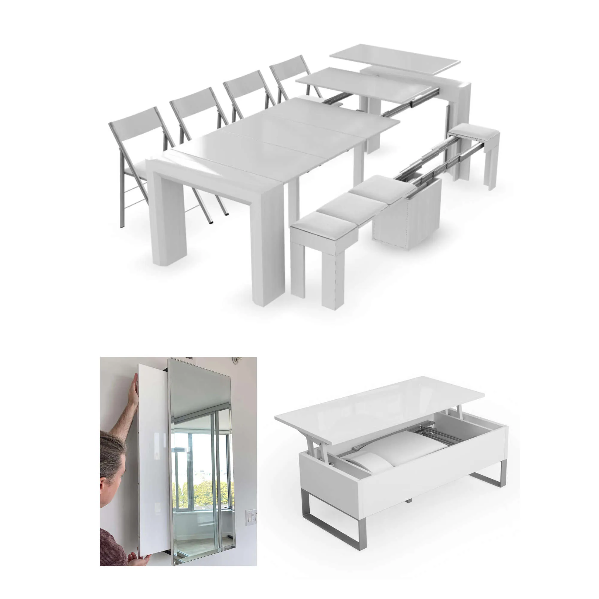 Ultimate Space Saving Dining Table Set