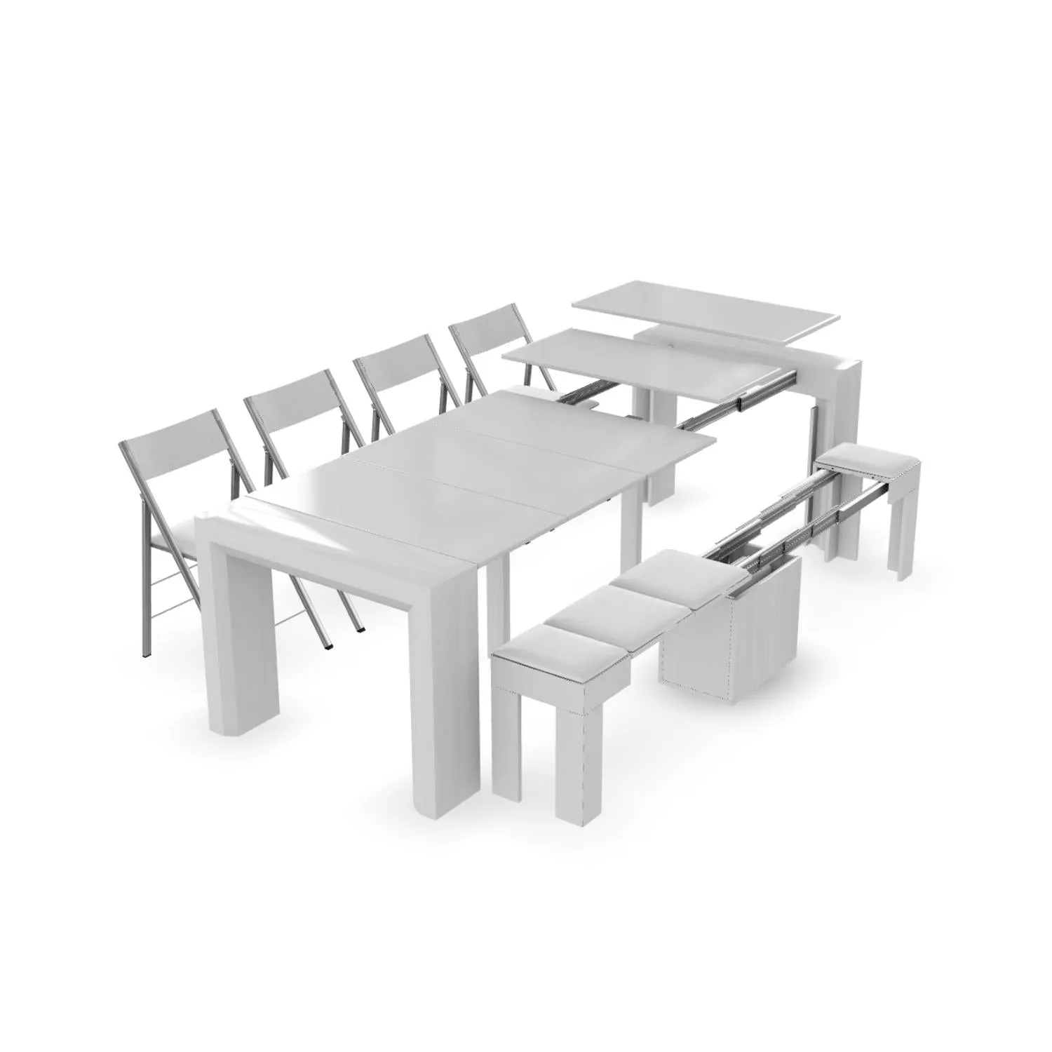 Ultimate Space Saving Dining Table Set