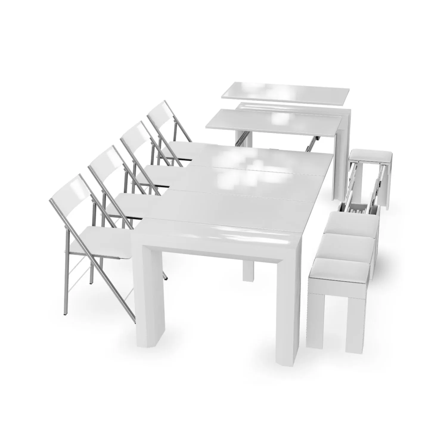 Ultimate Space Saving Dining Table Set