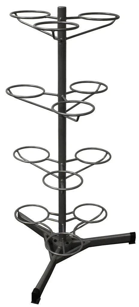 Vertical Rotating 12 Ball Fitness Rack