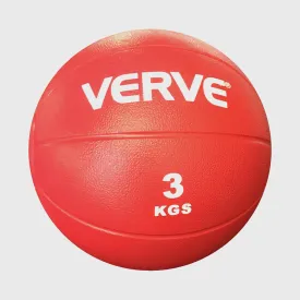 VERVE- Medicine Ball - 3kg - Red