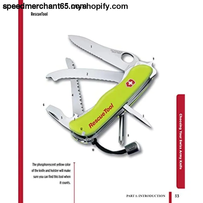 Victorinox Swiss Army Knife Camping & Outdoor Survival Guide: 101 Tips, Tricks & Uses (Fox Chapel Publishing) How to Sharpen Your Skills and Handle Emergency Situations with Just Your Pocket Knife